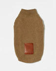 Mid-Neck Knitted Sweater