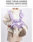Lavender Cloud Shoulder Carrier Backpack