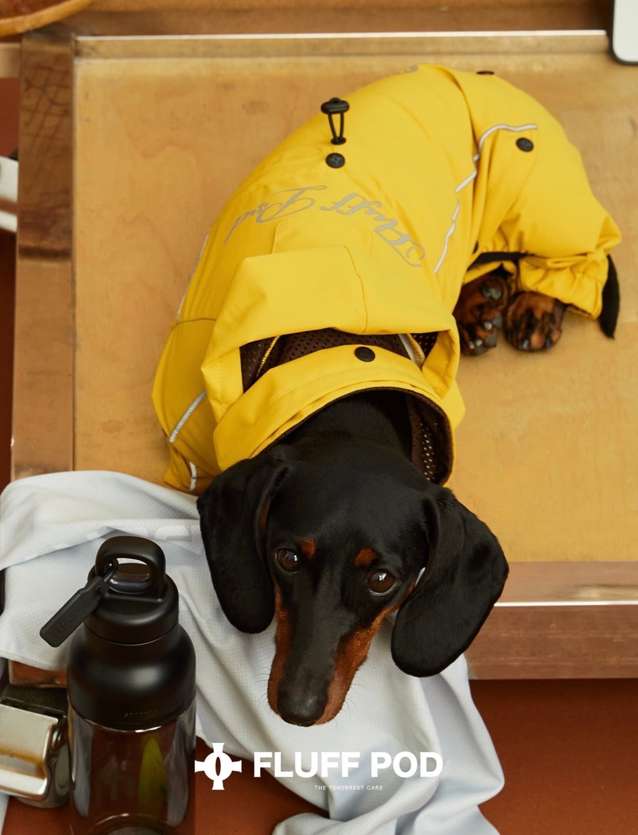 Golden Trail Rain Suit
