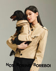Minimal Suede Classic Pet Jacket