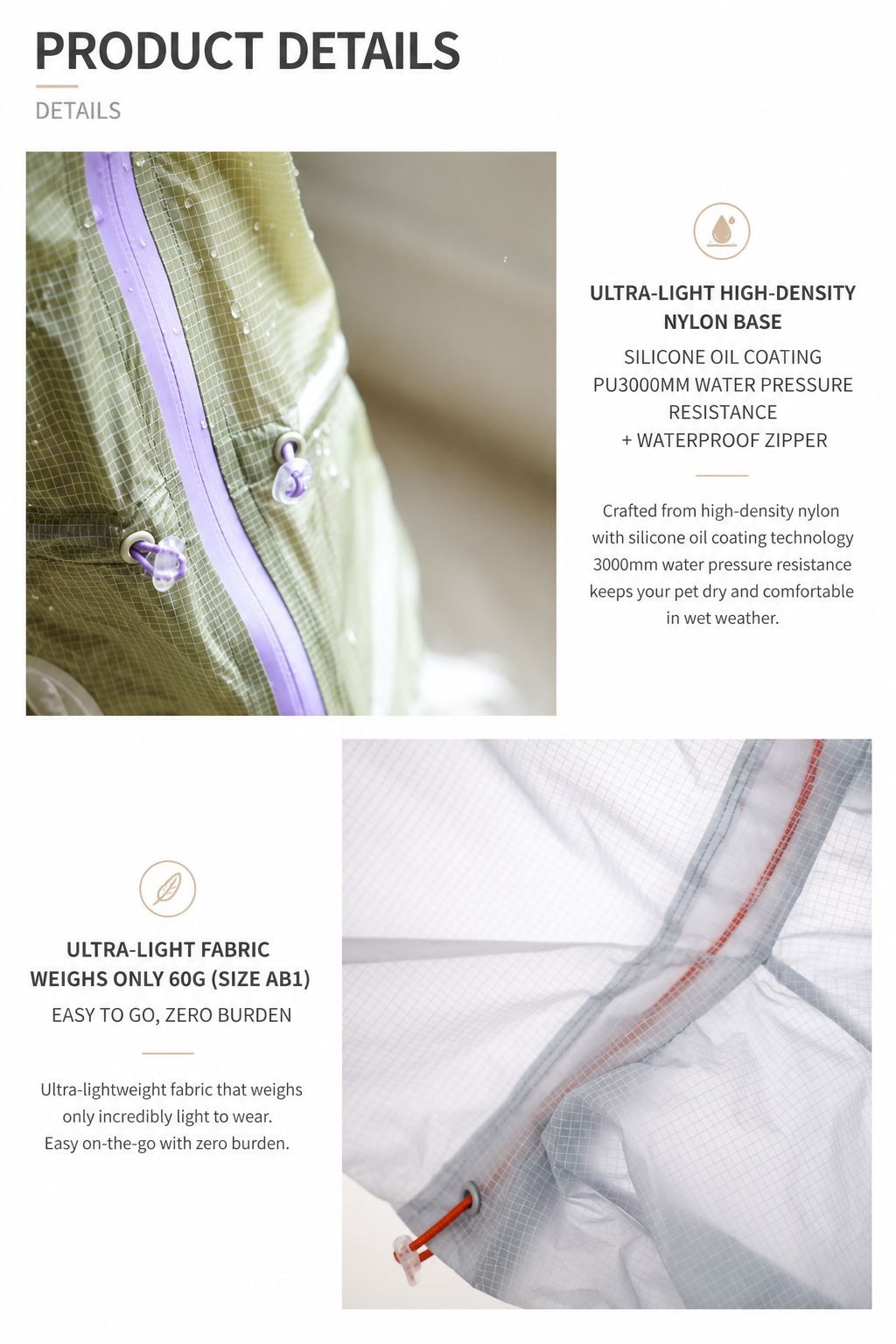 LightShield Waterproof Dog Raincoat