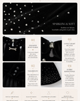 Starry Evening Velvet Dress