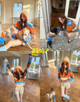 Snowday Candy-Stripe Matching Knit (PRE-ORDER)