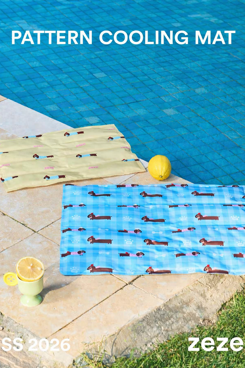Dachshund Ice Pillow Mat