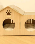 TwinNest Pet Cabin — A Double Den for Two Pets Who Love Their Own Space