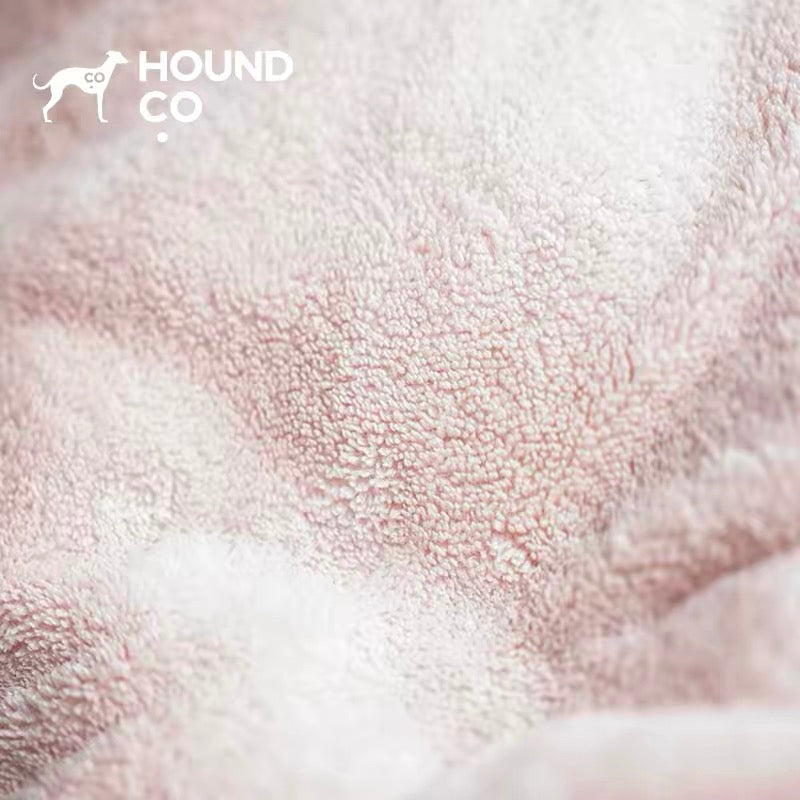 Plush Quick-Dry Pet Bath Robe