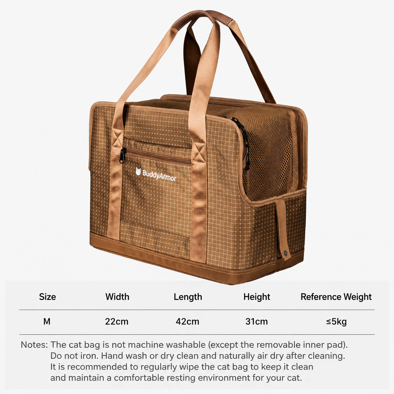 Breathable Travel Cat Carrier Tote