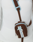 Chelsea Dispensers Walking Pouch -- Brown&Blue