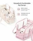 Breathable Summer Mesh Crossbody Pet Carrier Bag