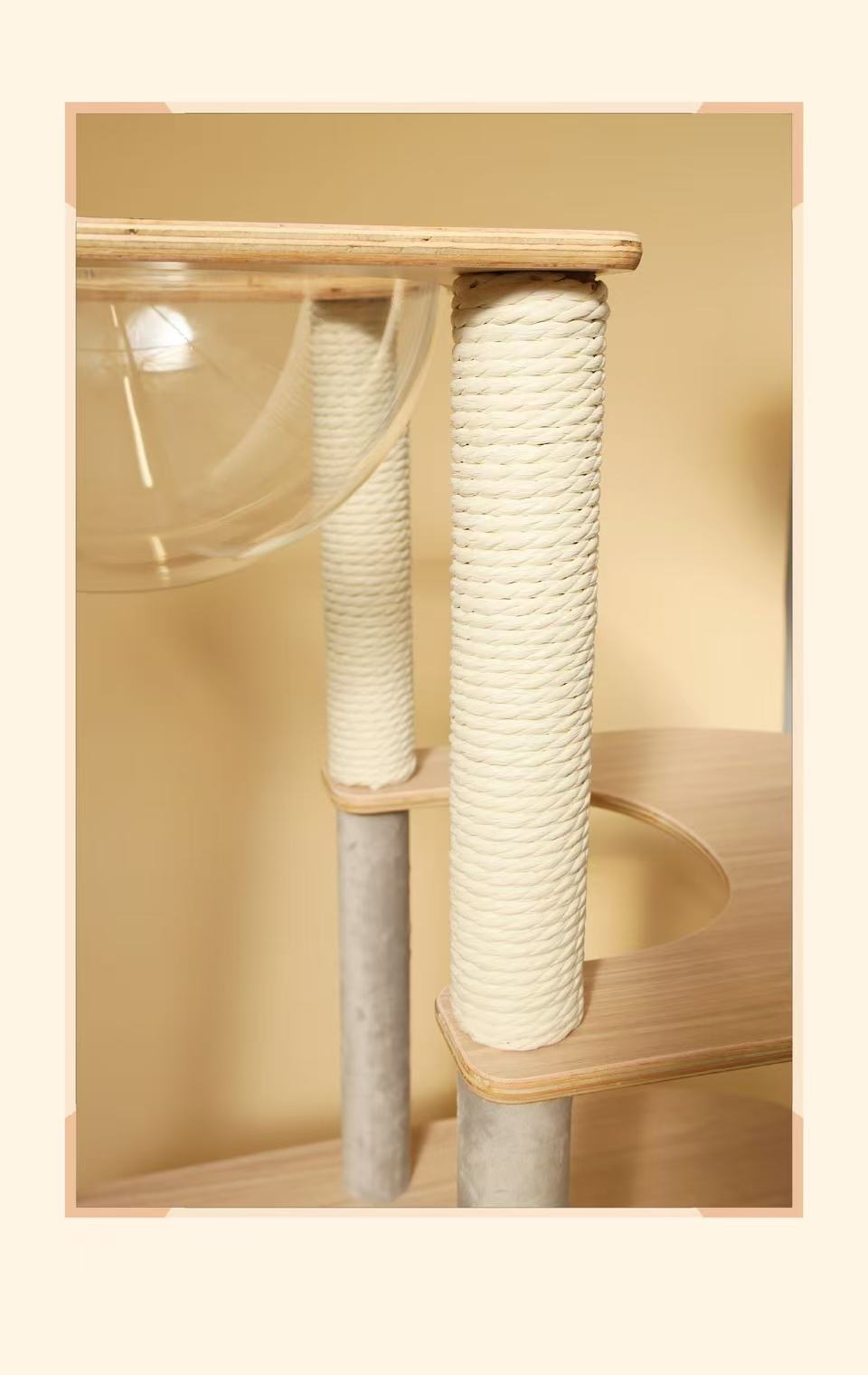 FurHugs Hide &amp; Climb Cat Tree – A Cozy Space to Rest and Explore