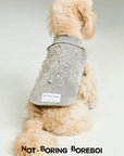 Embroidered Floral Tailored Pet Vest