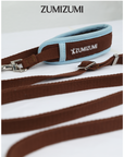 Chelsea Everyday Multi-functional Leash -- Brown&Blue