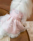 Streamer 3D Butterfly Suspender Dress