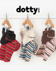 Stripe Contrast Embroidered Hoodie