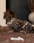 Mistletoe Fair Isle Sherpa Jumpsuit