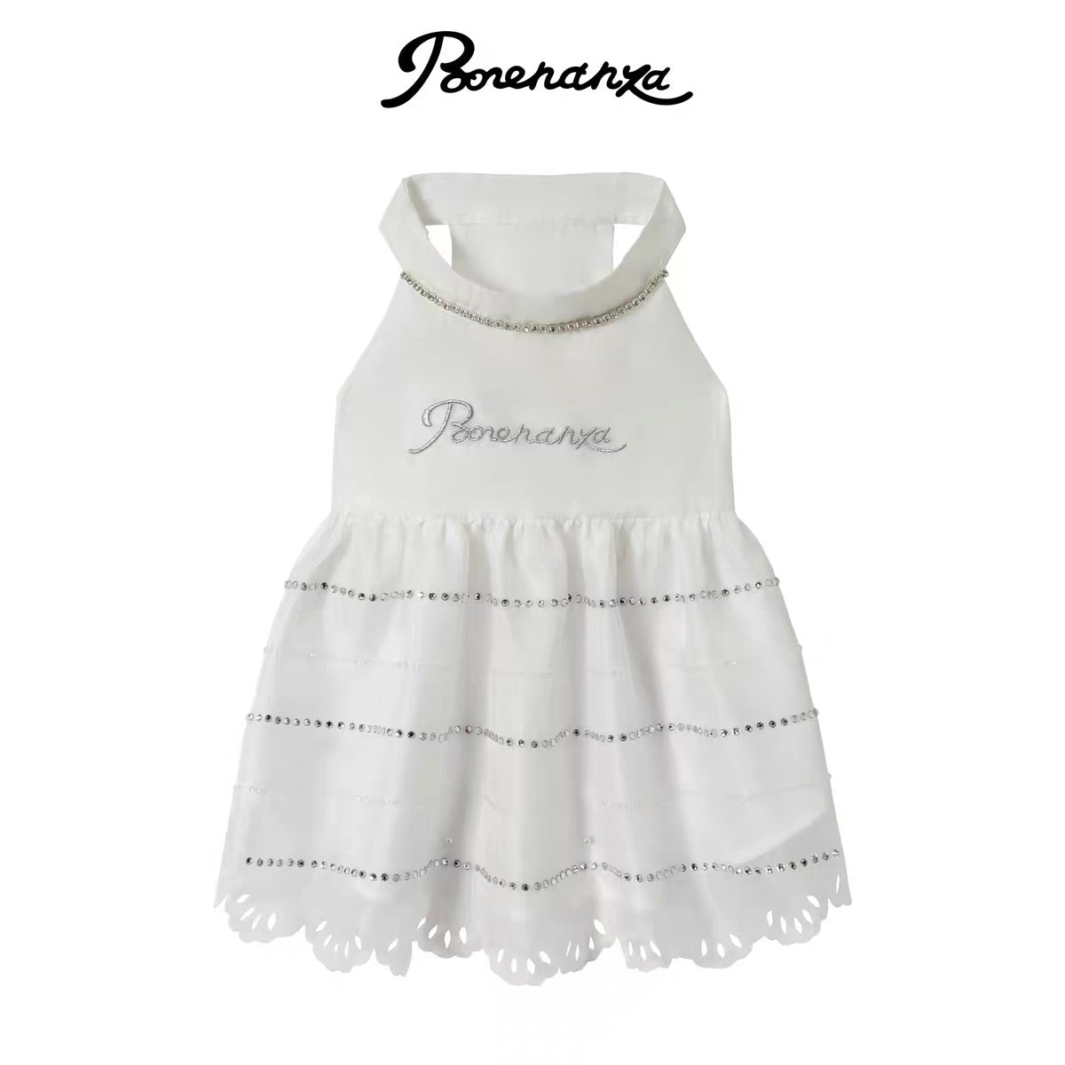 Anne's Diary Rhinestone Tulle Dress