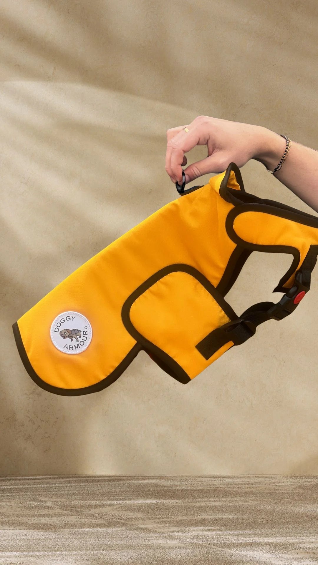 Marigold Protective Dog Coat - Armoured Bite Resistant Dog Coat