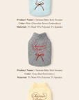 Honeycomb Bouclé Knit Sweater