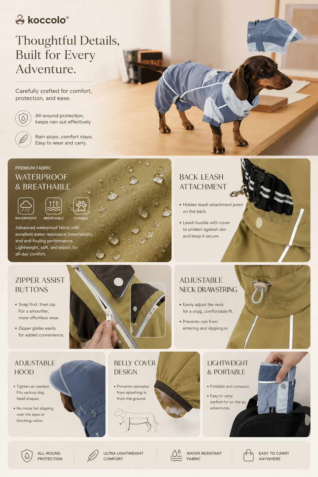 Monsoon Veil Outdoor Raincoat
