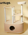 FurHugs Hide & Climb Cat Tree – A Cozy Space to Rest and Explore