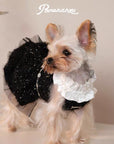 Black Woolen Skirt Dress