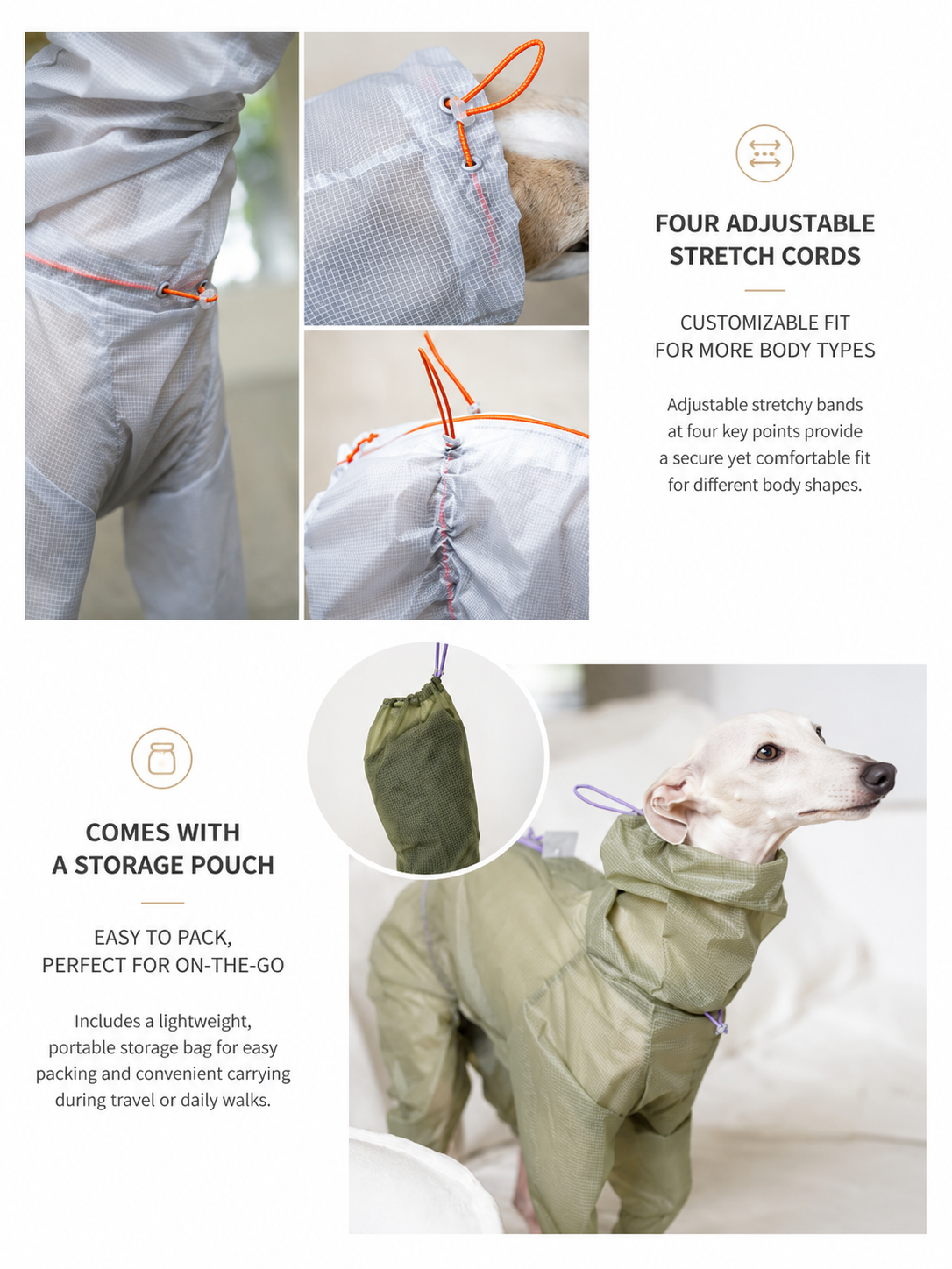 LightShield Waterproof Dog Raincoat