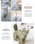 LightShield Waterproof Dog Raincoat