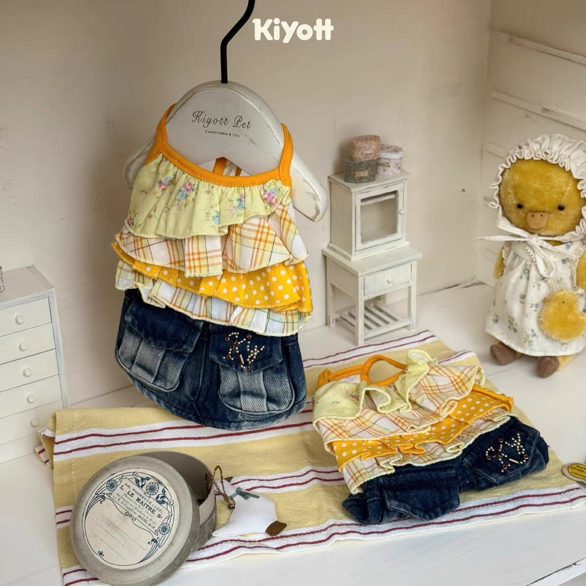 Honey Picnic Denim Dress