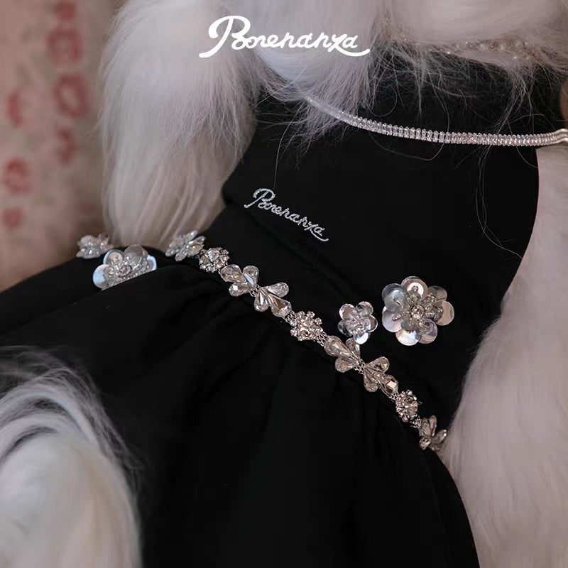 Banquet Diamond Little Black Dress