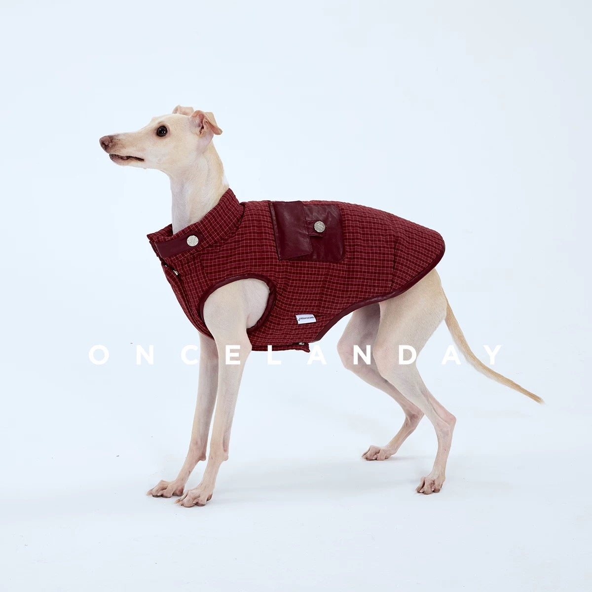 Plaid Quilted Winter Vest