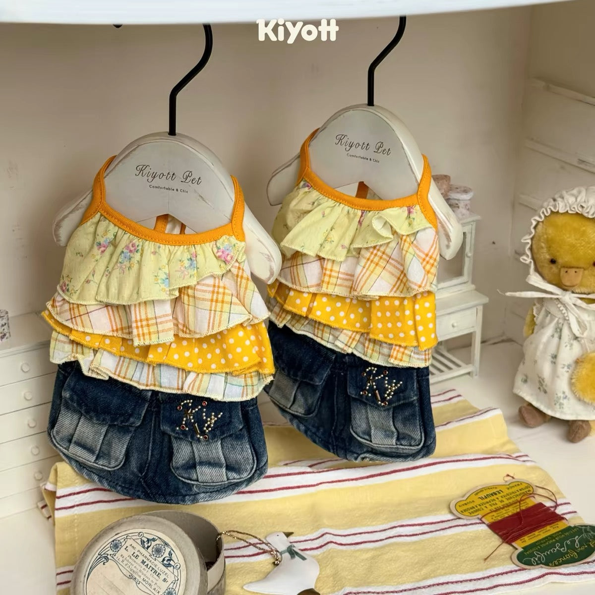 Honey Picnic Denim Dress