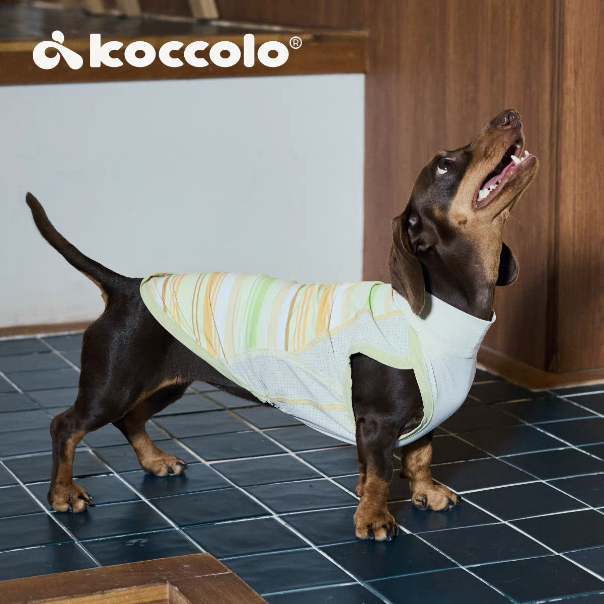 Lemonade Stripe Cooling Tee
