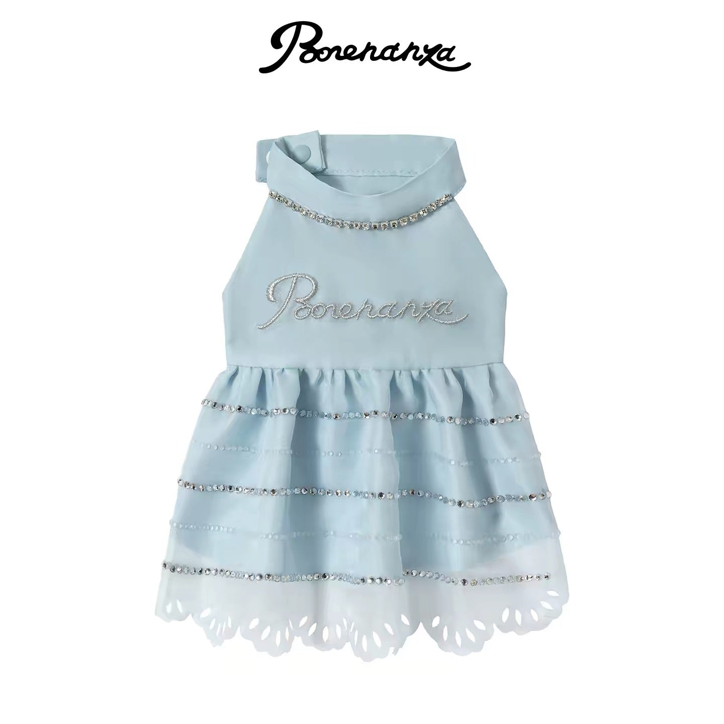Anne's Diary Rhinestone Tulle Dress