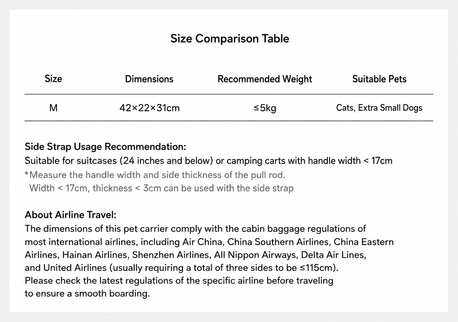 Breathable Travel Cat Carrier Tote
