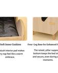 FurHugs PacPod – Cozy Retro-Inspired Cat & Dog Nest