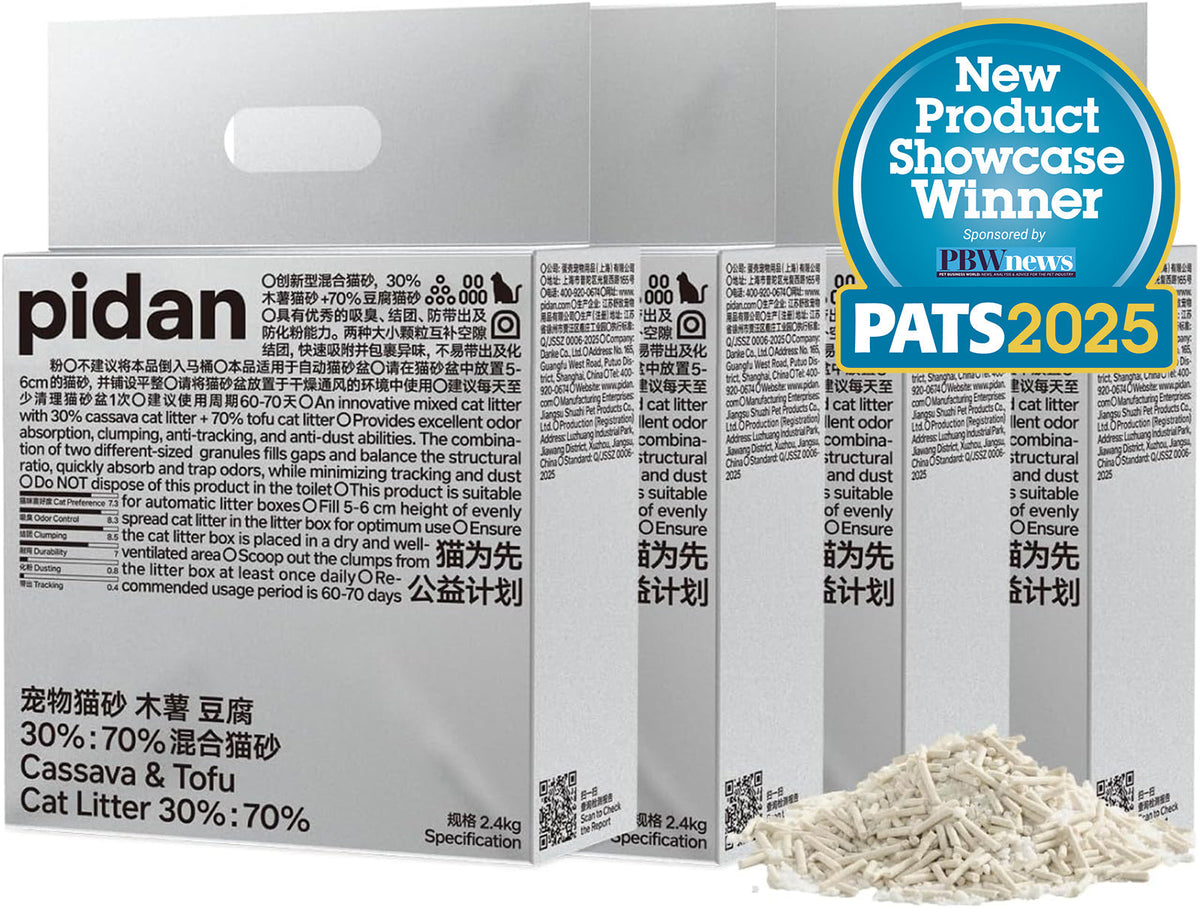 Pidan Cassava &amp; Tofu Clumping Cat Litter