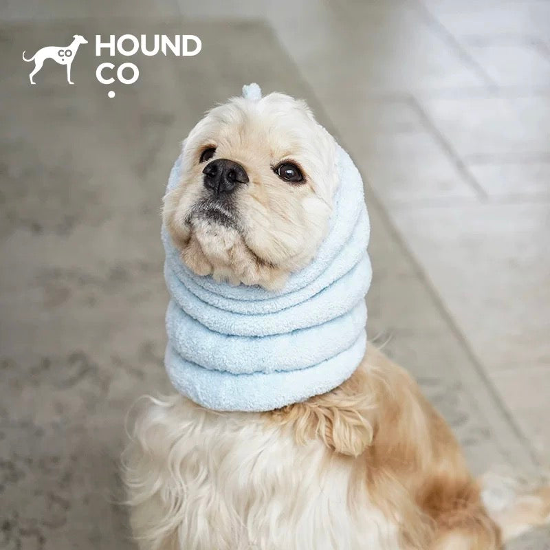 Plush Noise-Reducing Pet Hood