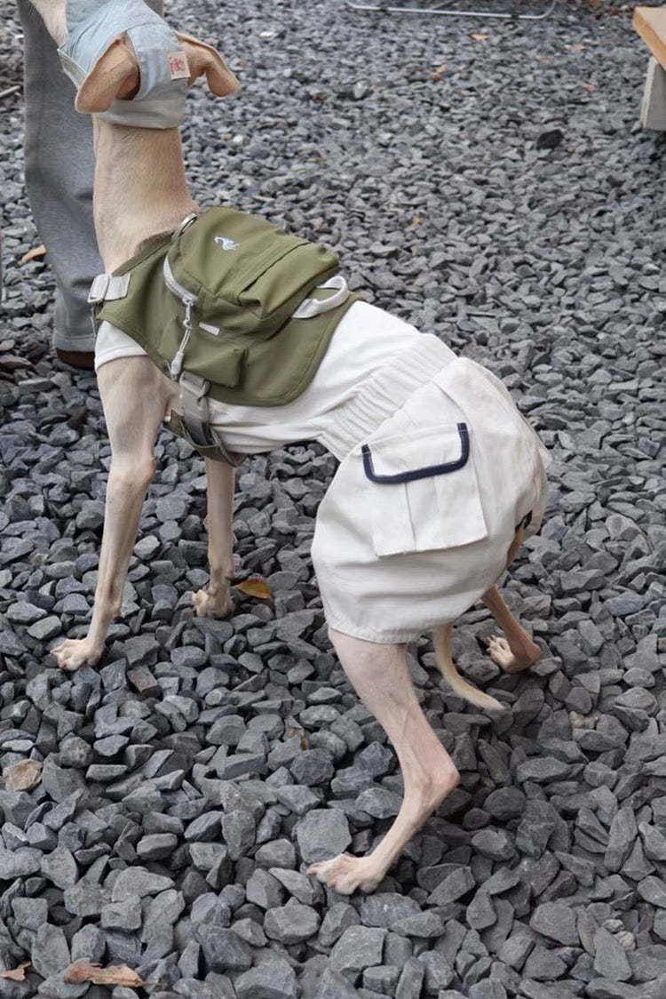 Milk Tea Utility Jumpsuit