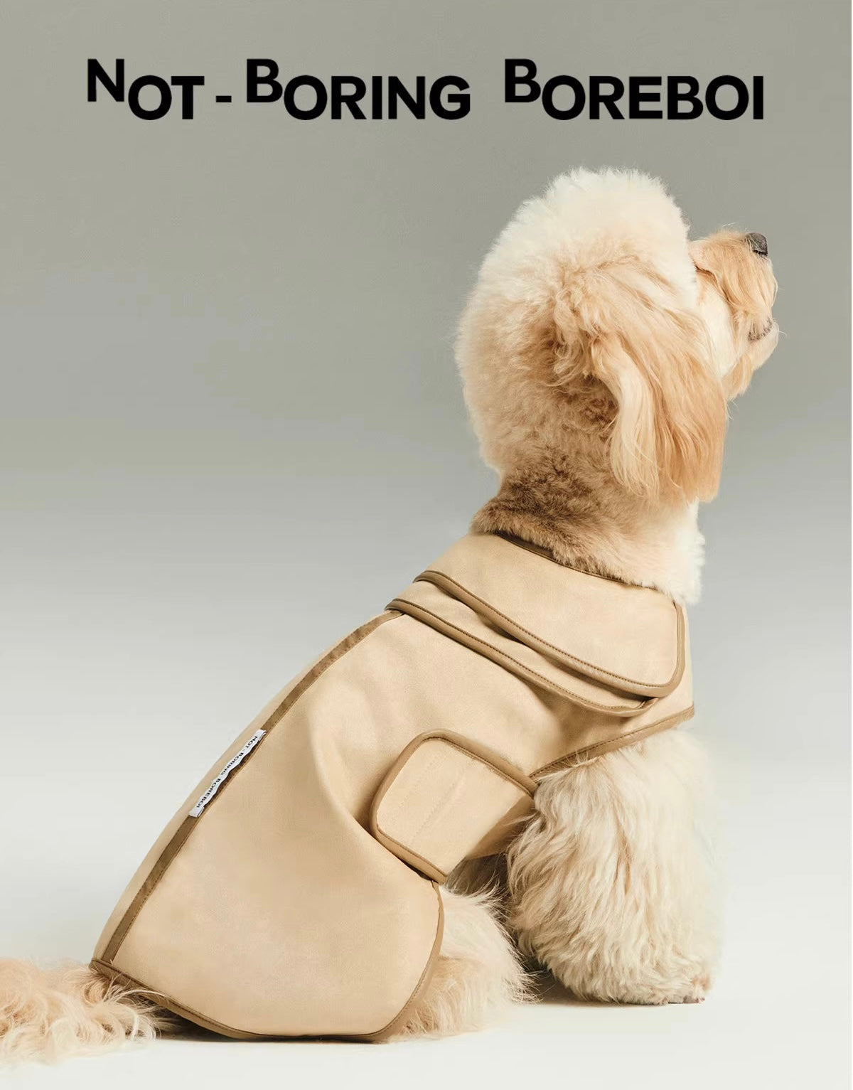 Minimal Suede Classic Pet Jacket