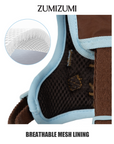 Chelsea Everyday Sporty H-shape Harness--Brown&Blue
