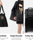 Breathable Travel Cat Carrier Tote