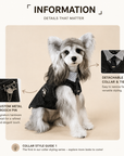 Vintage British Gentleman Pet Vest & Denim Shirt