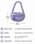 Cloud Plush Tote Pet Carrier Bag Sling Shoulder