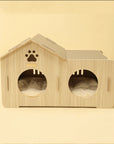TwinNest Pet Cabin — A Double Den for Two Pets Who Love Their Own Space