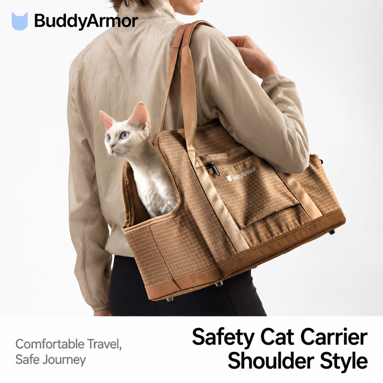 Breathable Travel Cat Carrier Tote