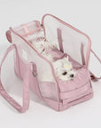 Breathable Summer Mesh Crossbody Pet Carrier Bag