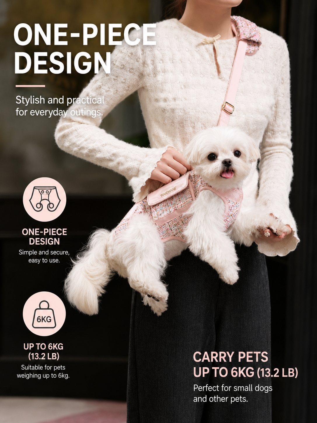 Nelle Boulevard Harness Sling Carrier