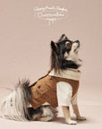 Chocolate Crêpe Corduroy Jacket