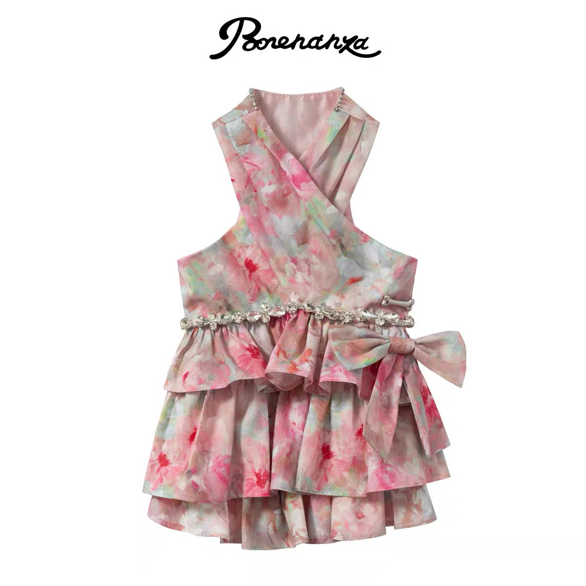 Cancun Floral Vacation Dress