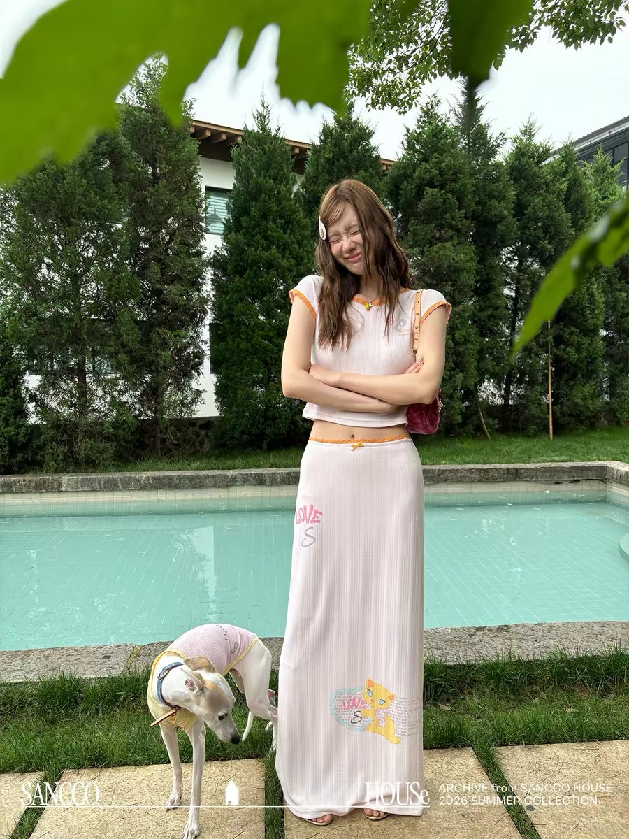 Sweet Camellia Outfit Set